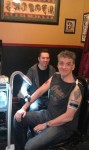 Craig gets inked