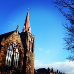 Glasgow blue skies