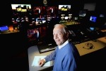 Peter Lassally in Control Room