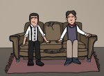 Craig and Peter Cartoon